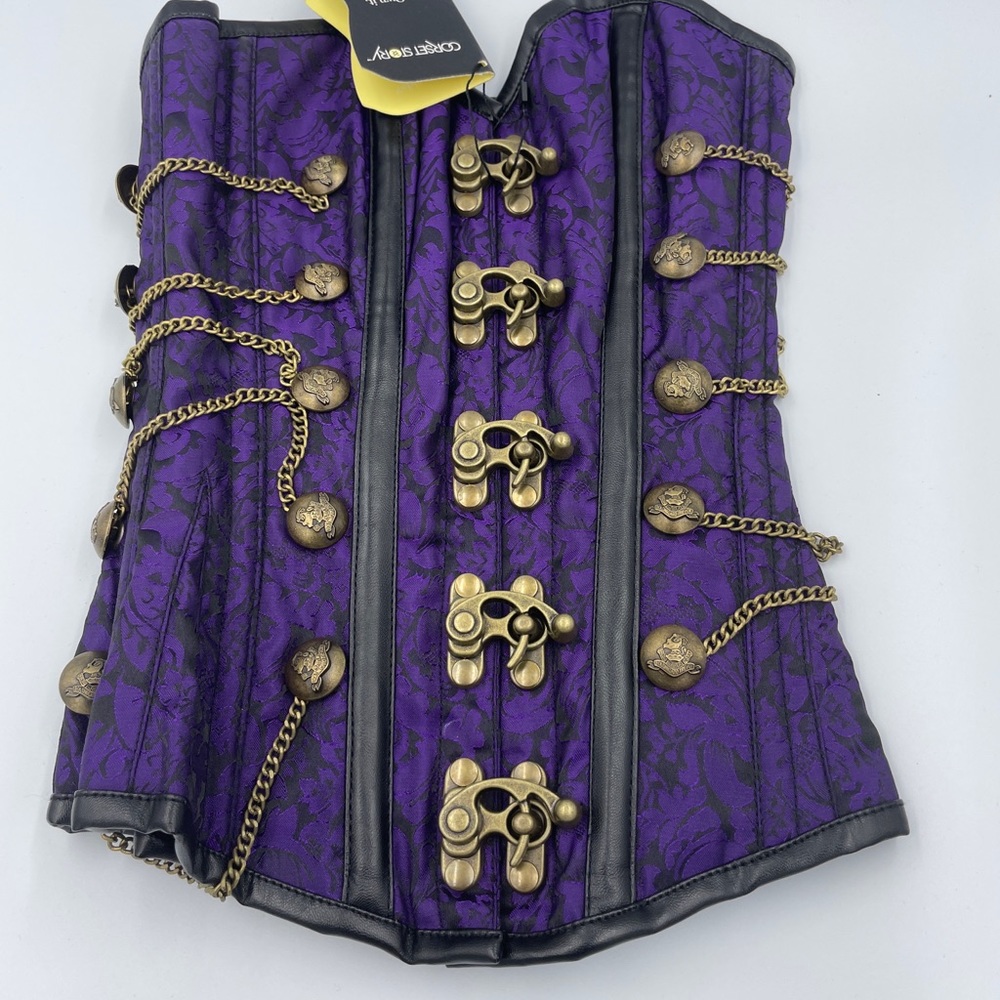 Military inspired corset